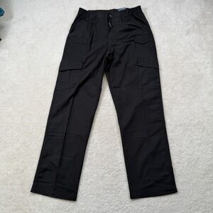 NWT Propper Lightweight Tactical Cargo Pants 34x32 Black Ripstop Stain Resistant